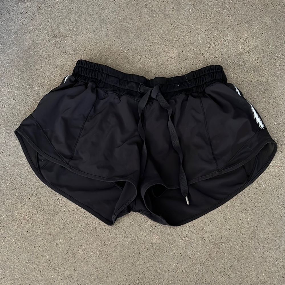 Black lululemon shorts